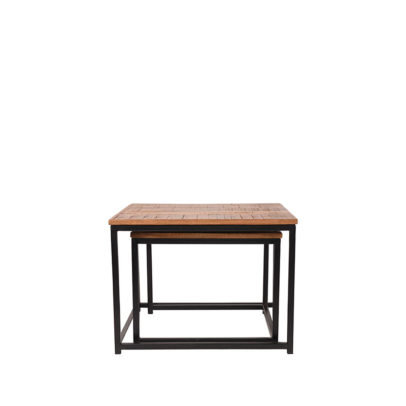 salontafel_set_couple_zwart_metaal_rough_mangohout_60x60x45_50x50x40_cm_ingeschoven_2