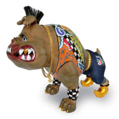 Bulldogge toms drag art